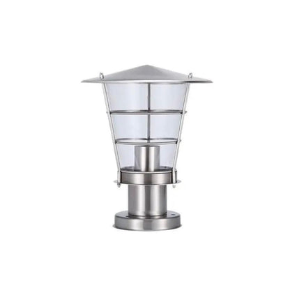 Stainless Steel Lantern Pillar Light