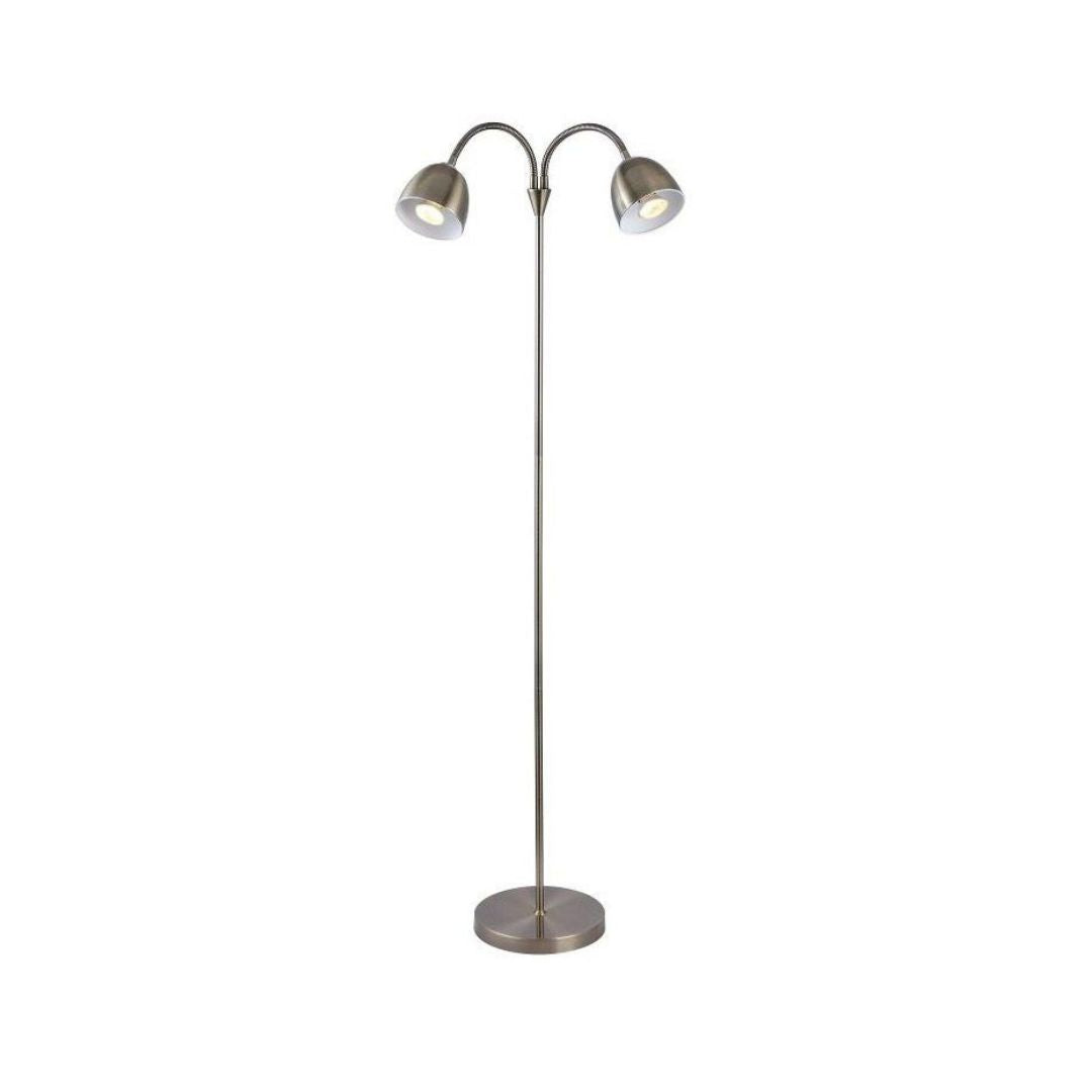 Simple Floor Lamp Double Head