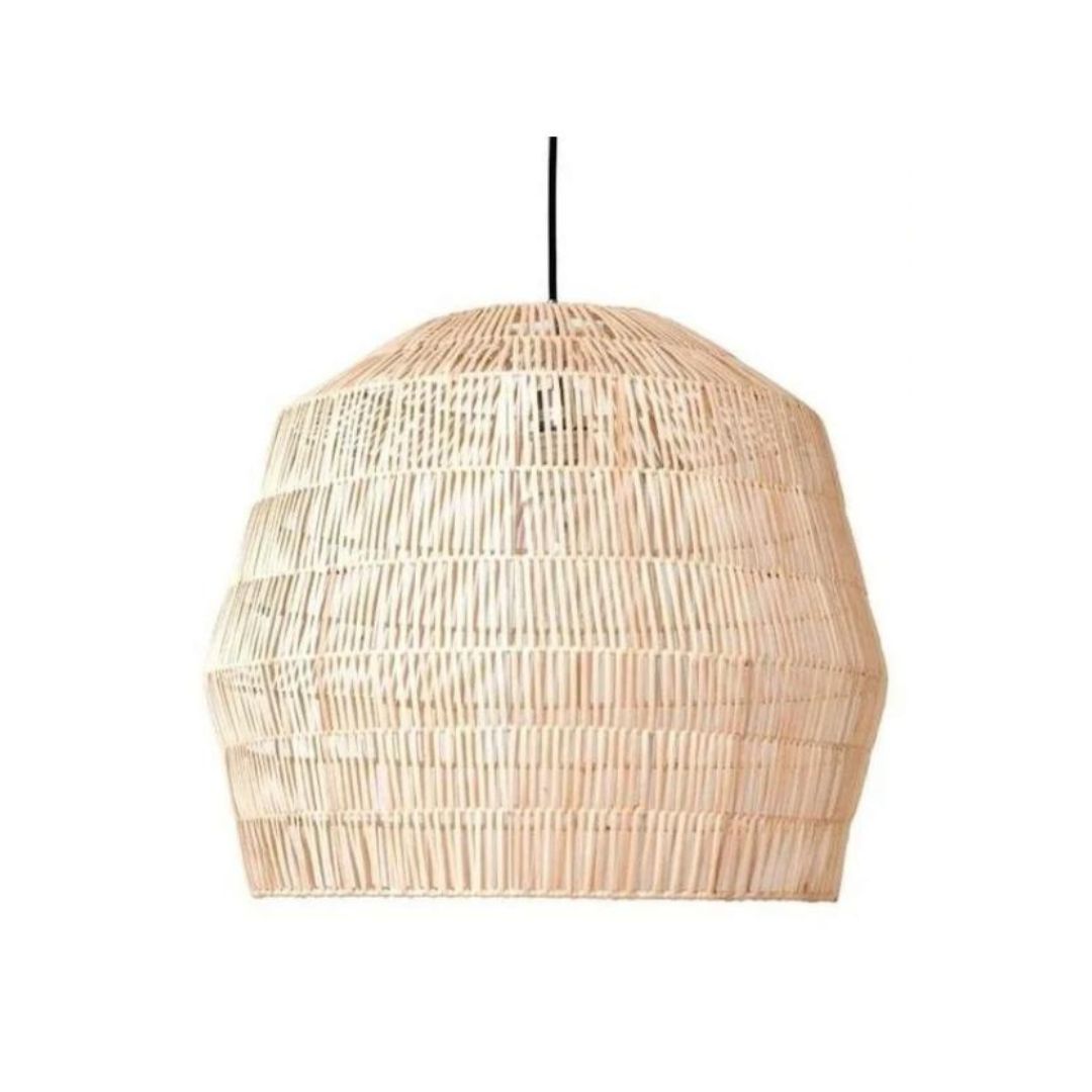 Large Rattan Pendant Light