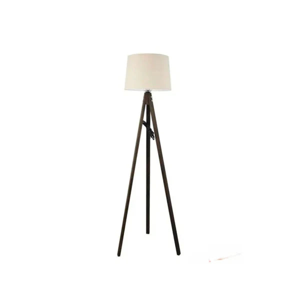 Antique Black Tripod Floor Lamp