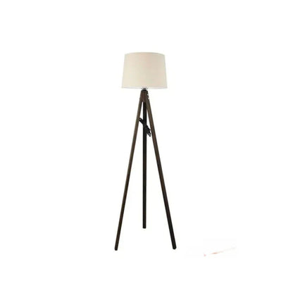 Antique Black Tripod Floor Lamp