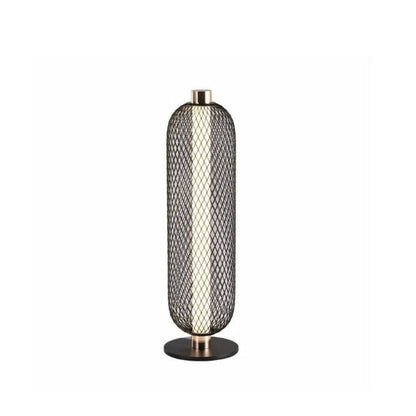 Luxury Long Oval Cage Table Lamp