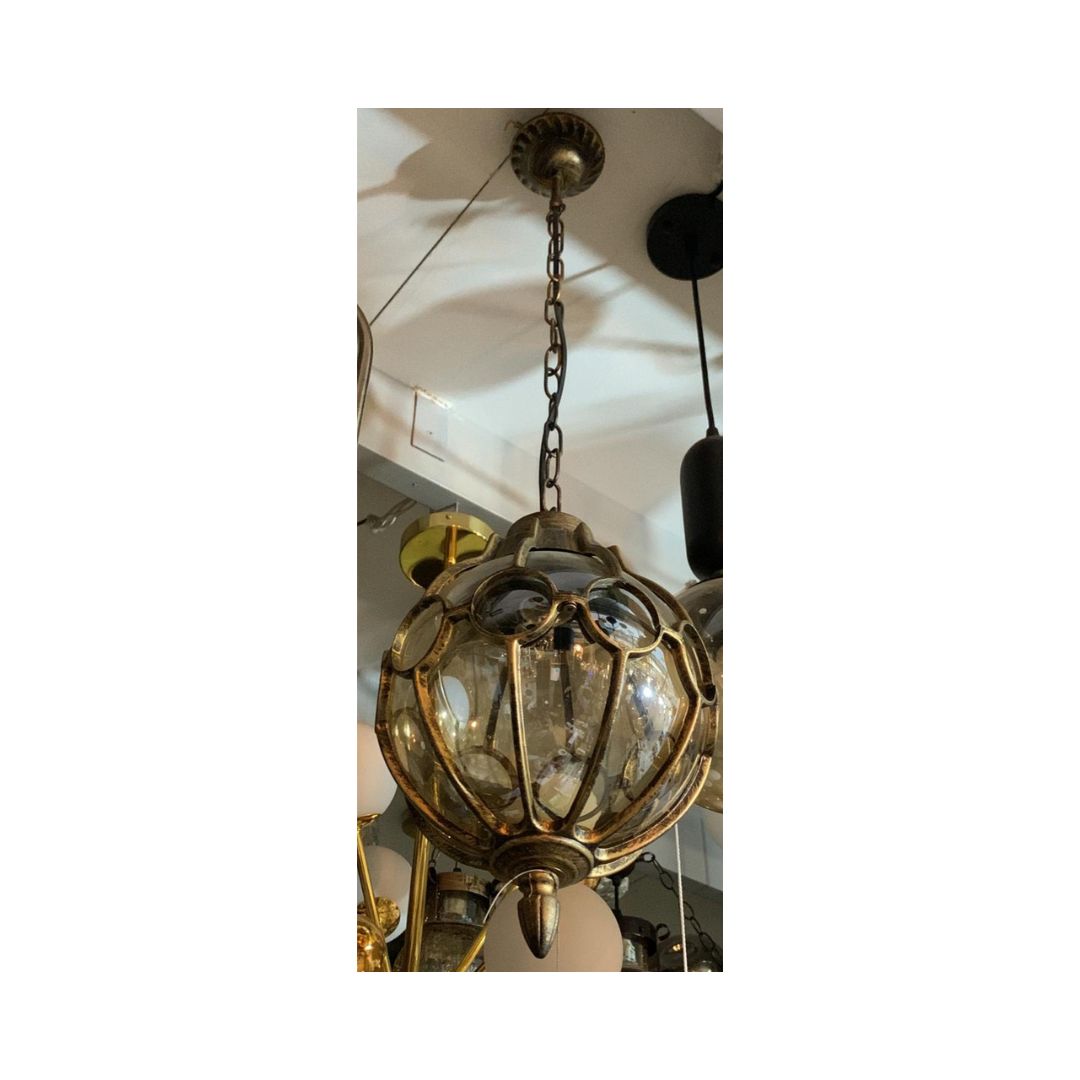 Creative Spherical Outside Porch Pendant Light