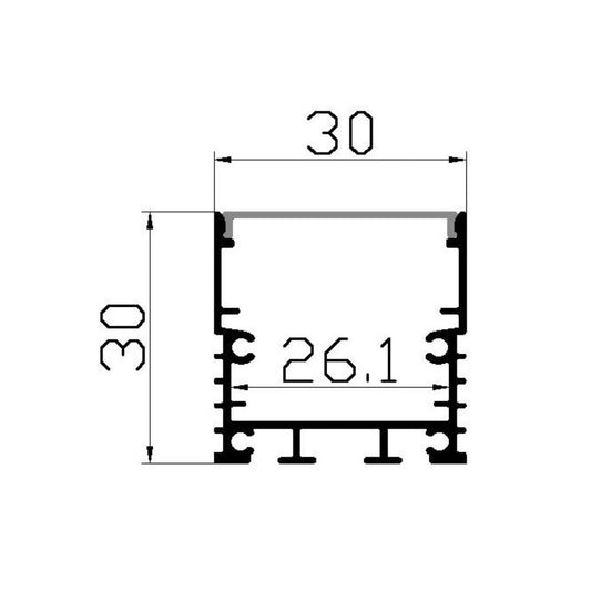 Profile Aluminium 3030