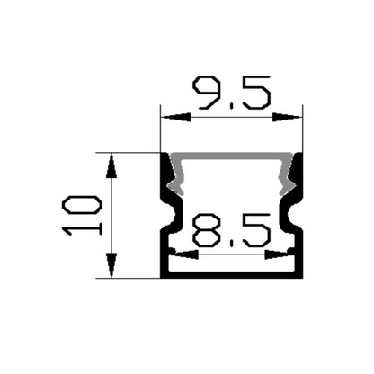 Profile Aluminium 1010