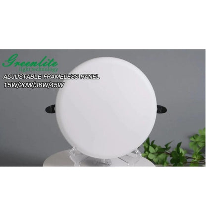 Down Light Led Frameless Recessed Adjustable