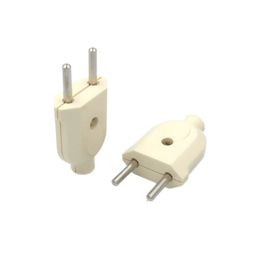 Male Plug Plastic 10A