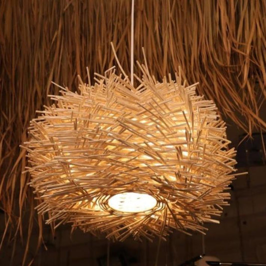 Chopsticks Rattan Pendant Light