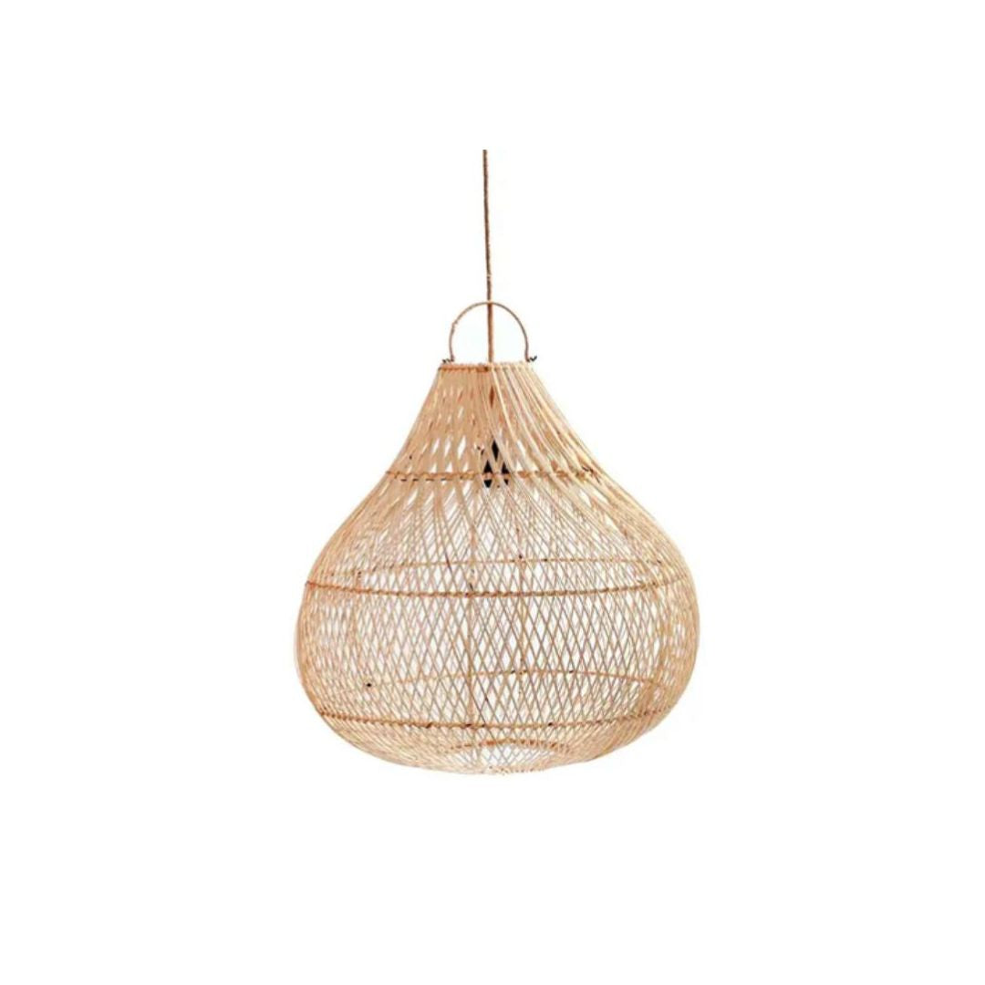 Boule Natural Rattan Pendant Light