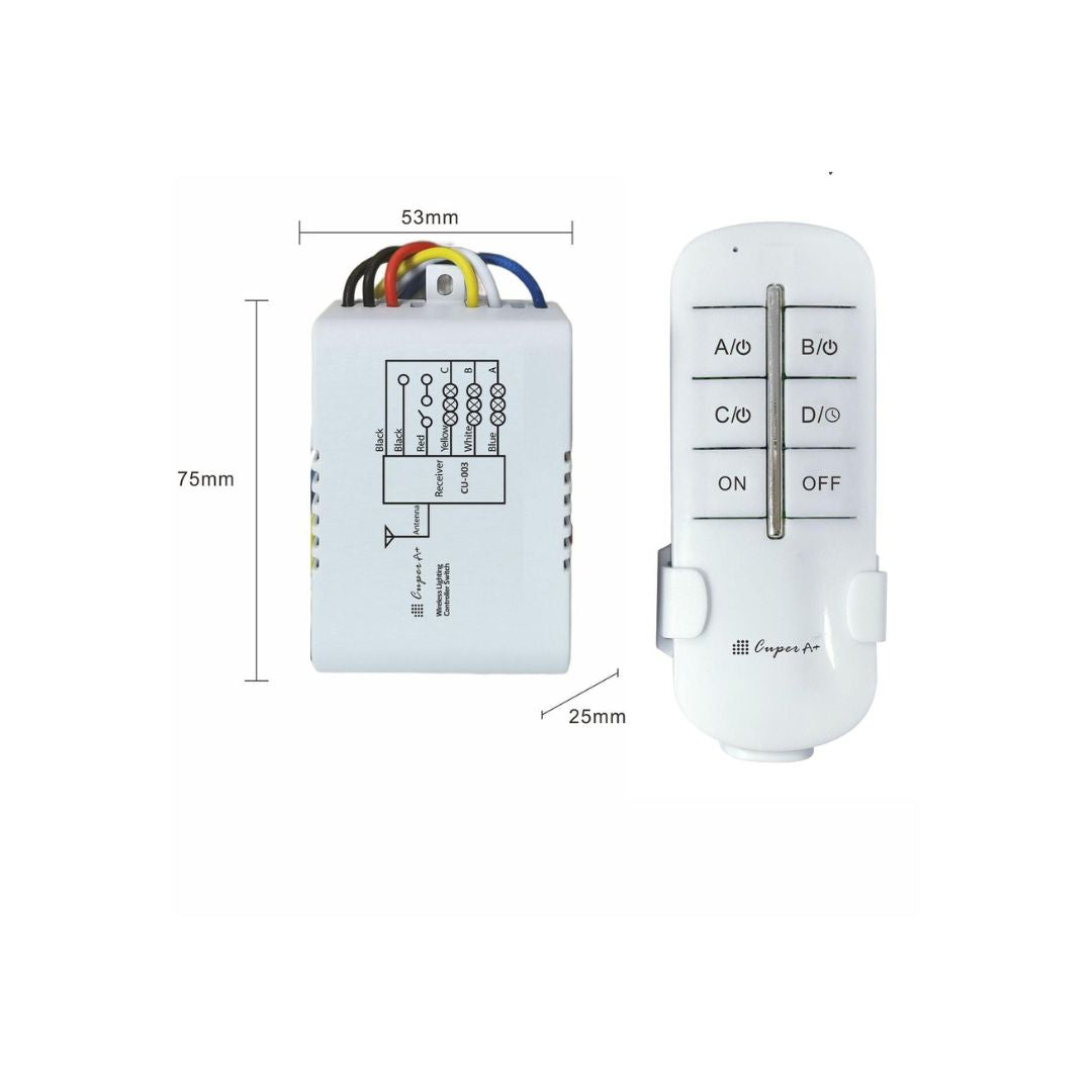 Wireless Lighting Controller Switch