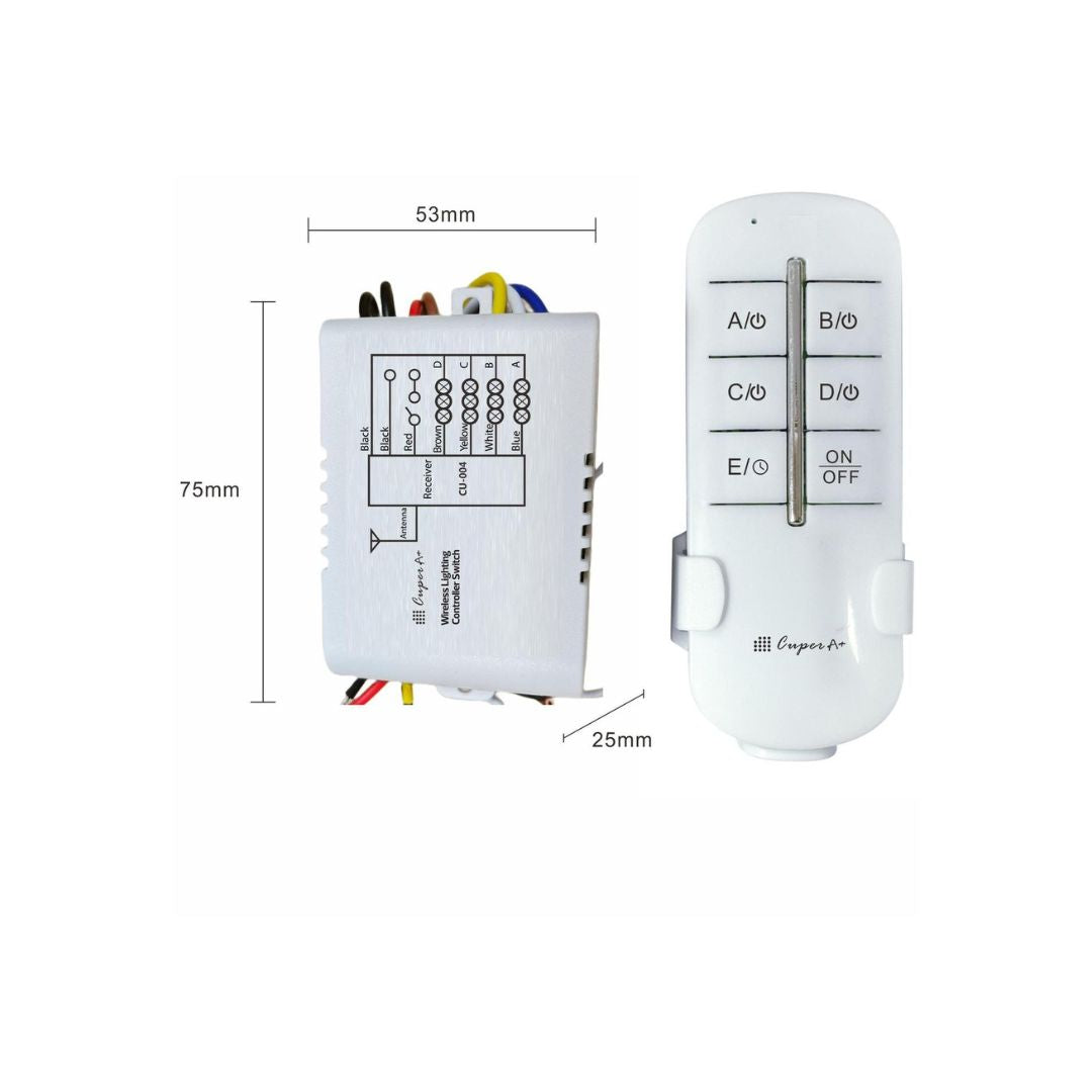 Wireless Lighting Controller Switch