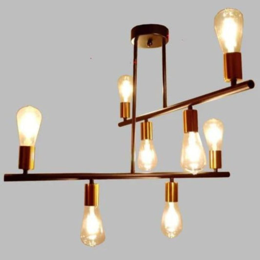 Modern Sputnik Rectangular Chandelier