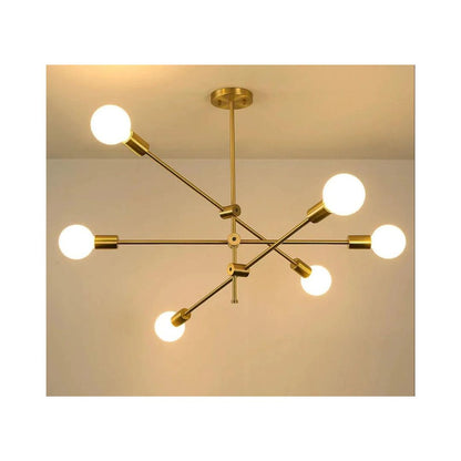 Modern Mid-Century Sputnik Chandelier