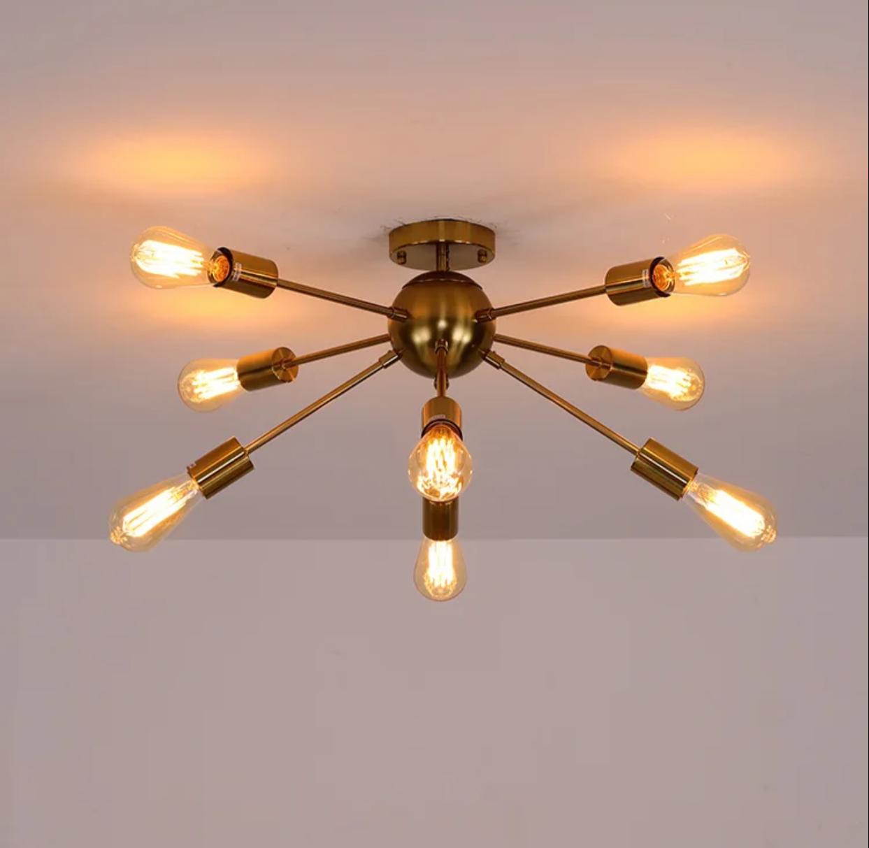 Modern Sputnik Chandelier