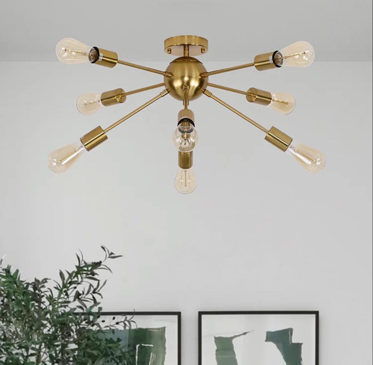 Modern Sputnik Chandelier