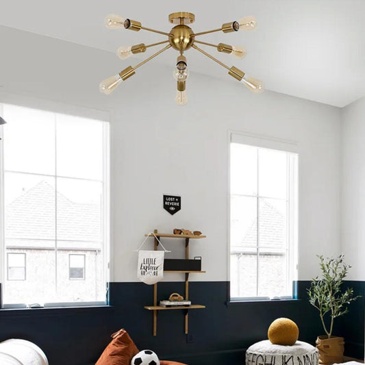 Modern Sputnik Chandelier