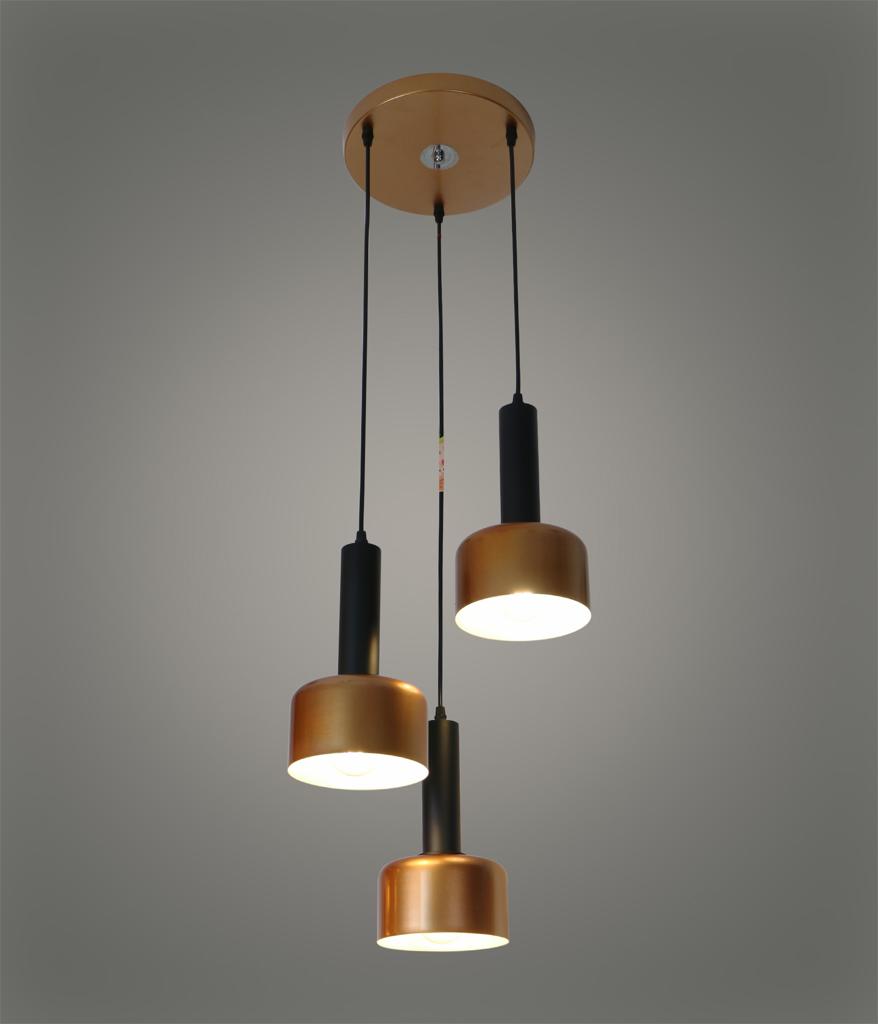 Modern Mini Adjustable Metal Chandelier