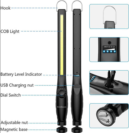 Durable Wear Resistant LED Torch Light