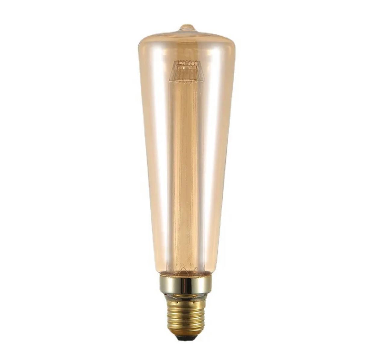 Cylinder Shaped Filament Led Light Bulb