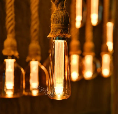 Cylinder Shaped Filament Led Light Bulb