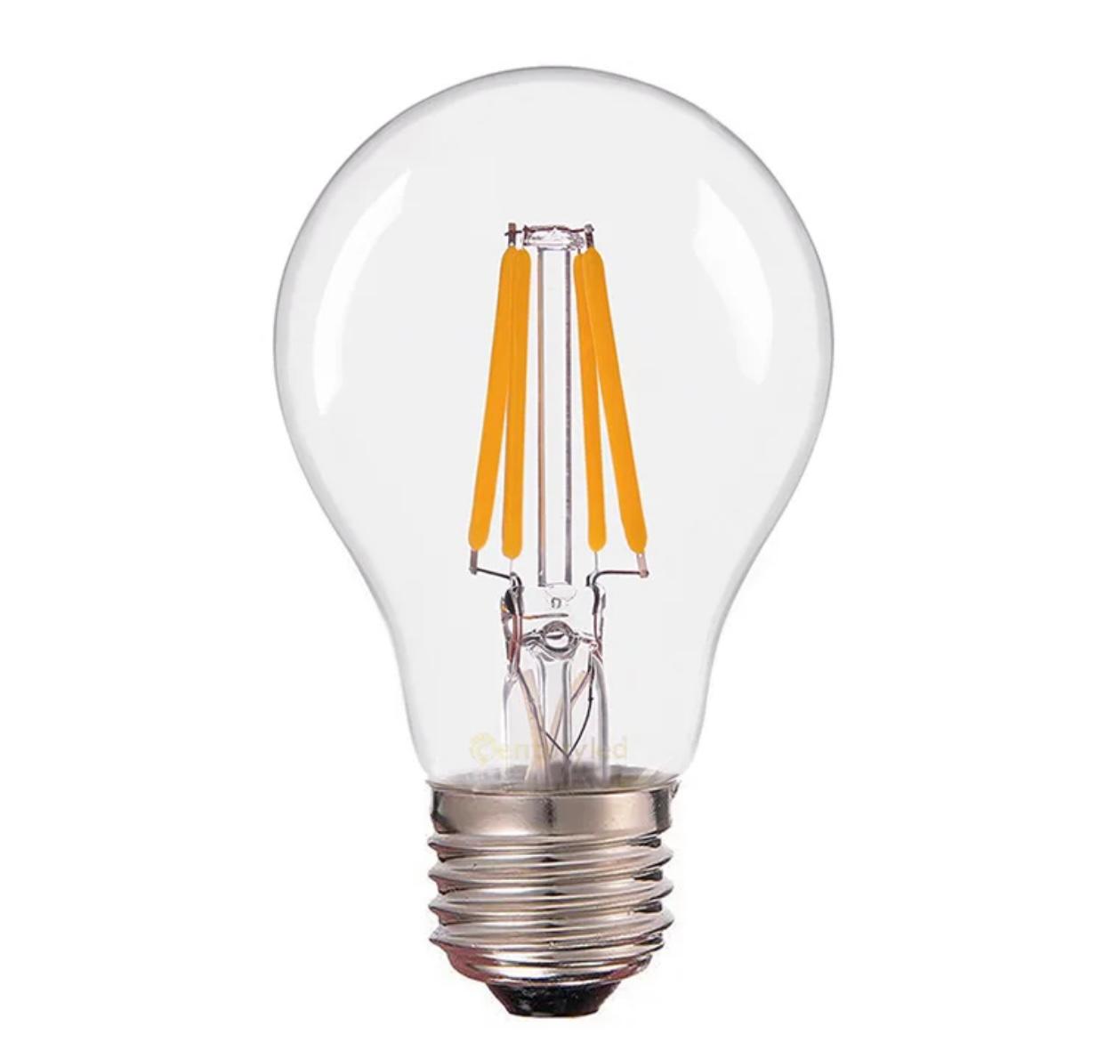 Led Filament Light Bulb A60