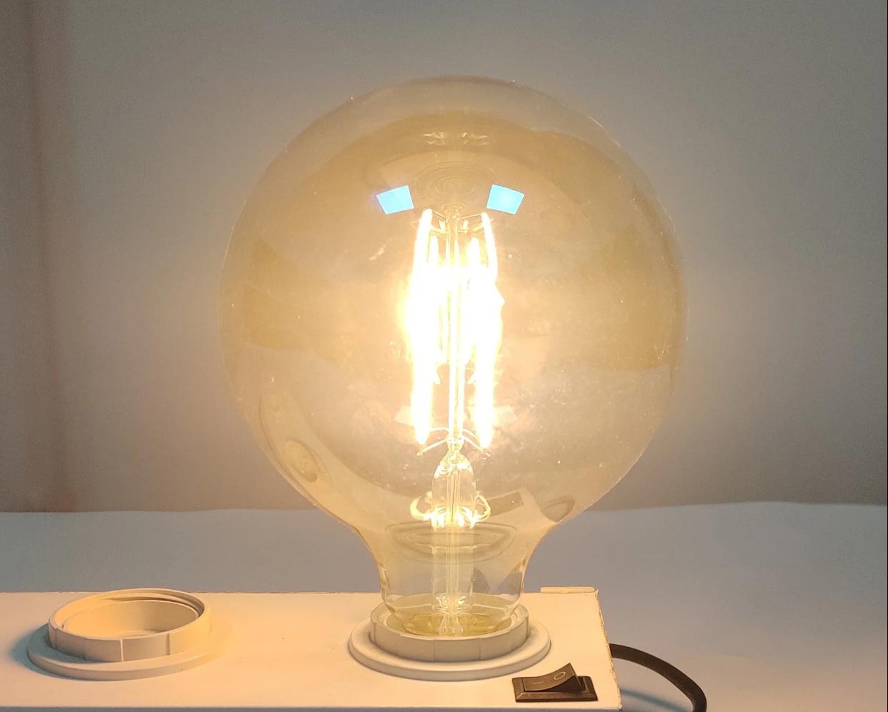 Filament Led Light Bulb G125