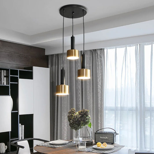 Modern Mini Adjustable Metal Chandelier