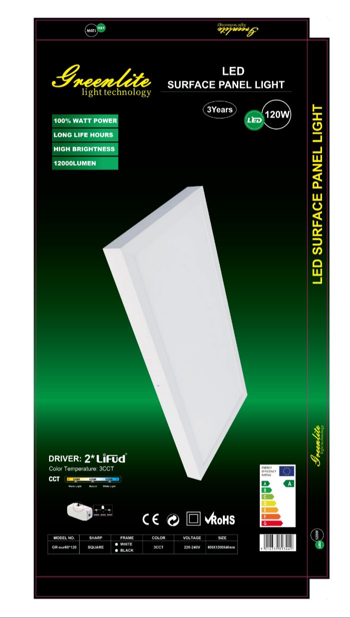 Down Light Led Surface 60x120 120W