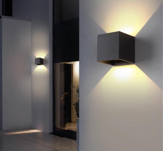 Modern Wall Lamp Box Shape