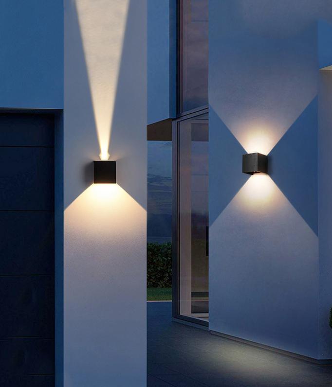 Modern Wall Lamp Box Shape