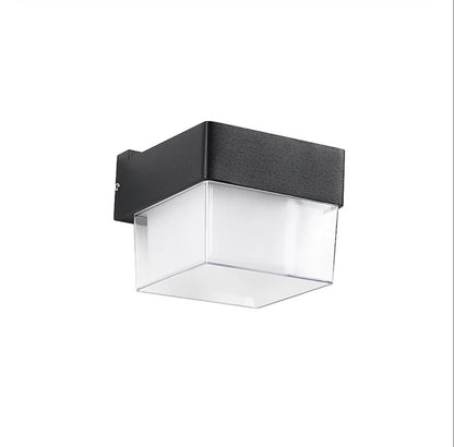 Modern Wall Lamp Acrylic Box Shape