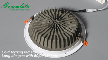 Downlight Led Recessed COB 10W / 30W / 50W