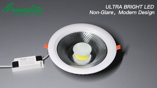 Downlight Led Recessed COB 10W / 30W / 50W