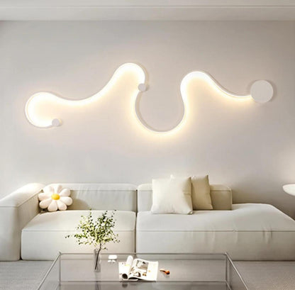 Wall Light Snake Shape 125cm