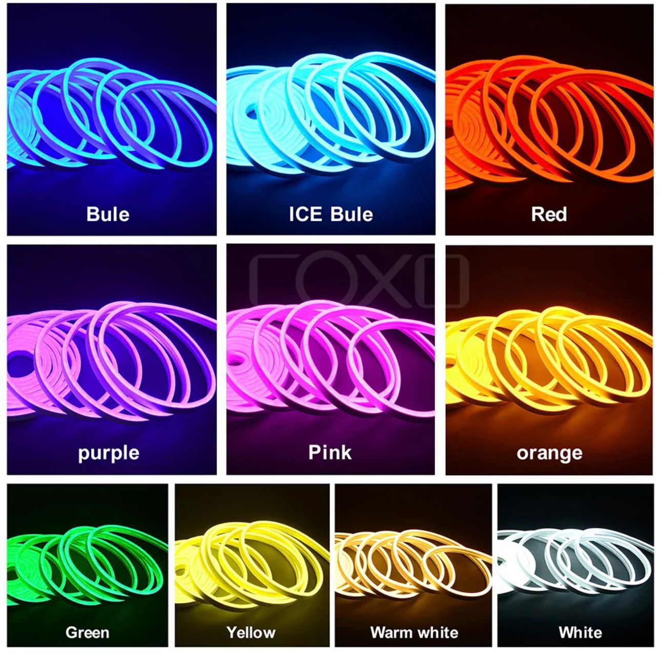 Neon Flexible Strip Light 12V