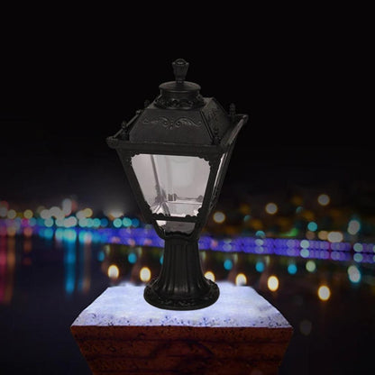 Outdoor Ceramic Pillar Light