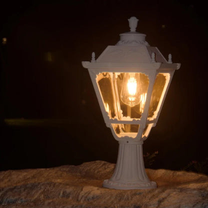 Outdoor Ceramic Pillar Light