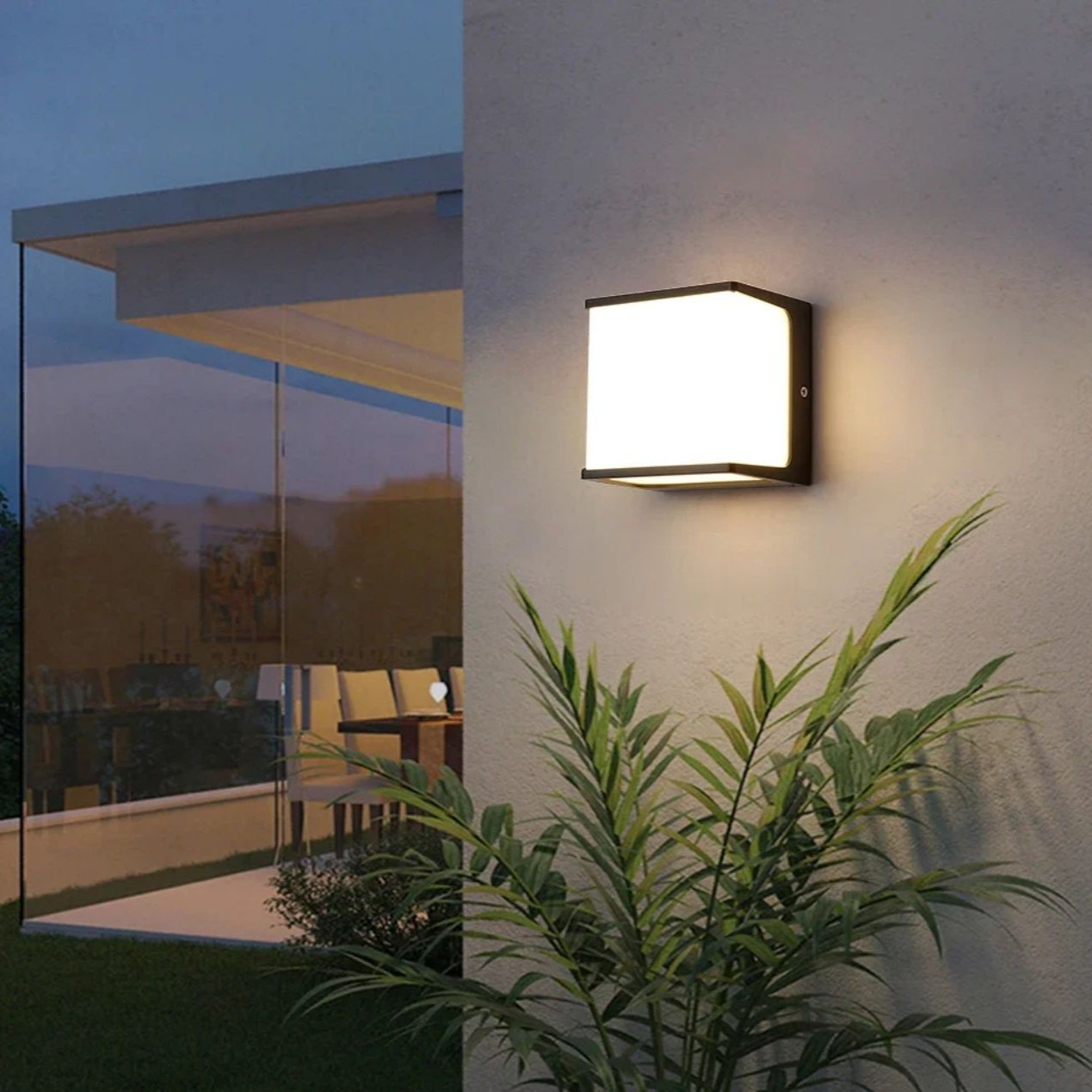 Wall Lamp Cube Shape