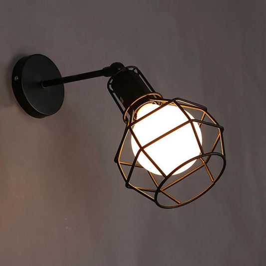 Wall Lamp Cage Shape