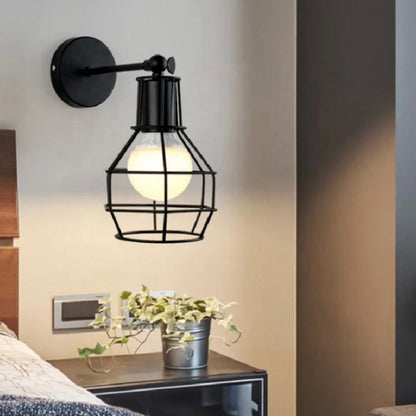 Wall Lamp Cage Shape