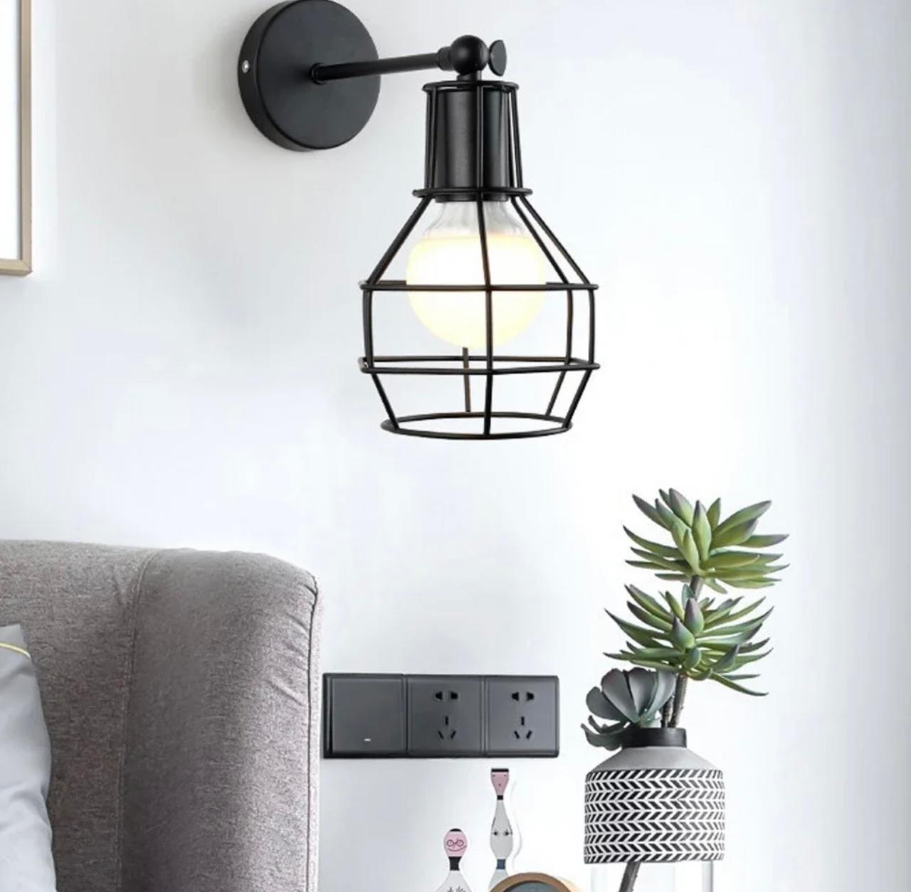 Wall Lamp Cage Shape