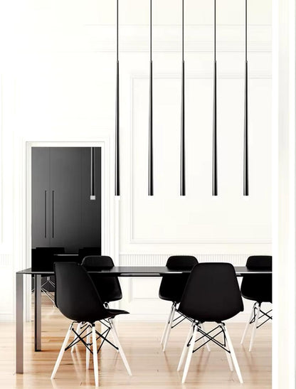 Tall Cylinder Pendant Light