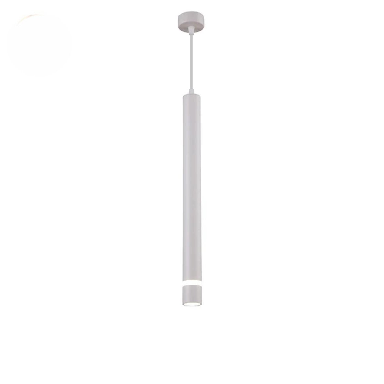 Modern Cylinder Pendant Light 12W