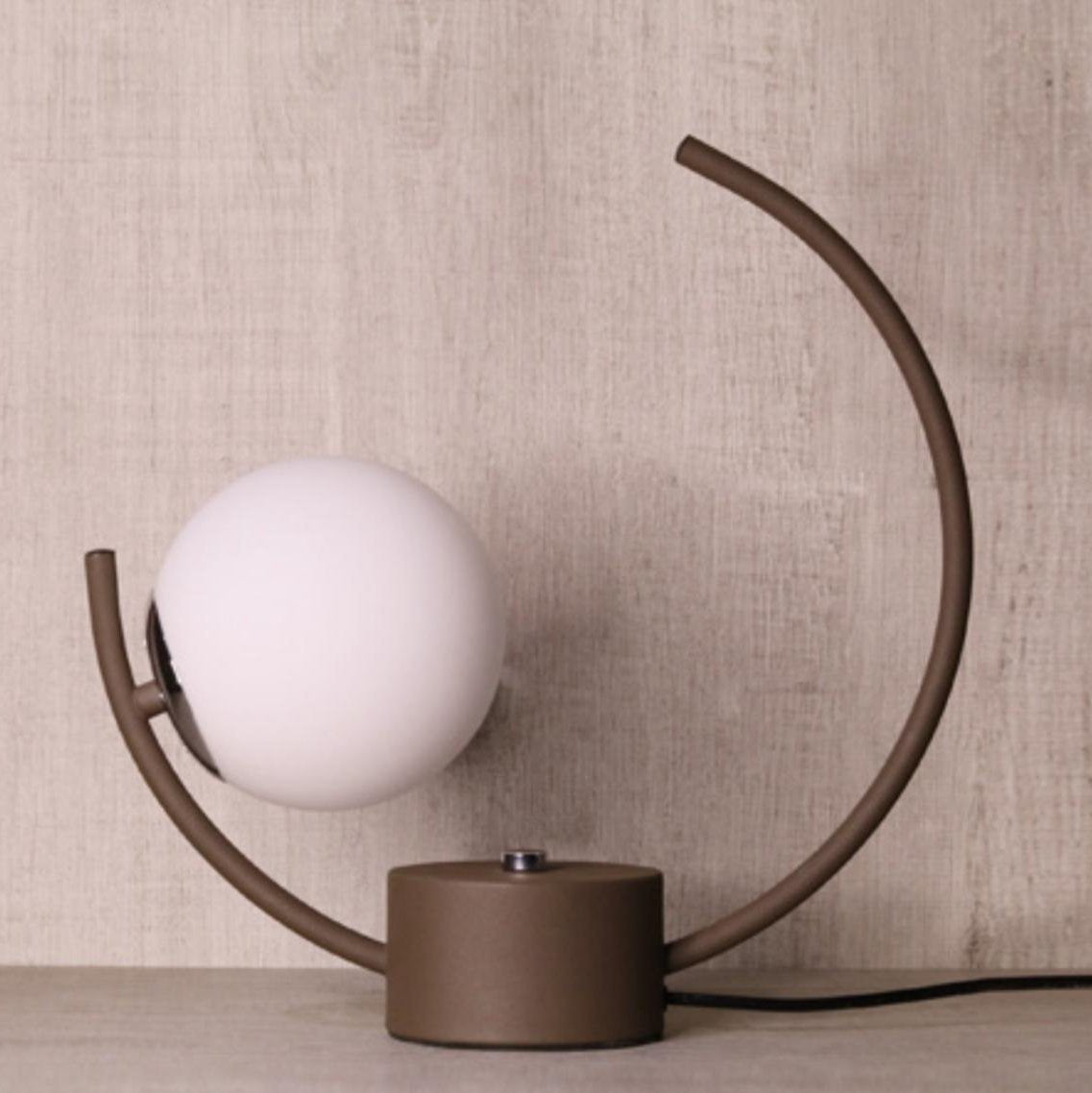 Table Lamp Half Moon Shape