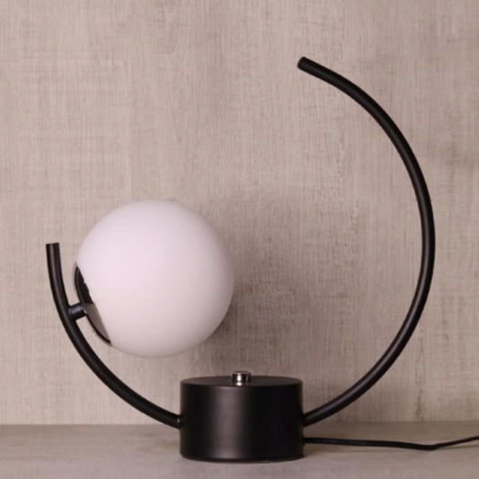 Table Lamp Half Moon Shape