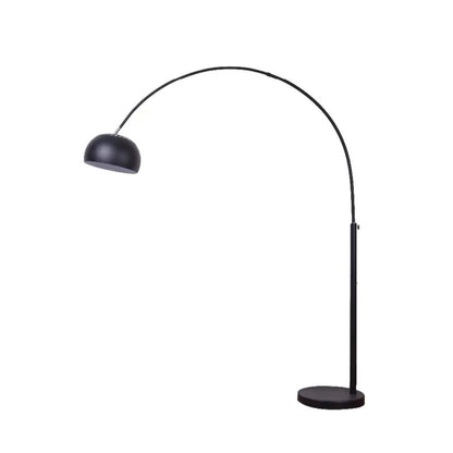 Modern Arc Floor Lamp With Marble Base