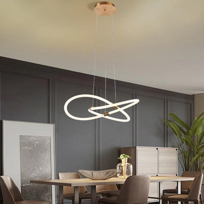 Fashion Winding PVC Chandelier