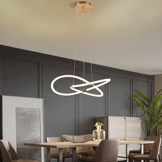 Fashion Winding PVC Chandelier