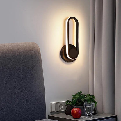 Adjustable Oval Led Wall Lamp