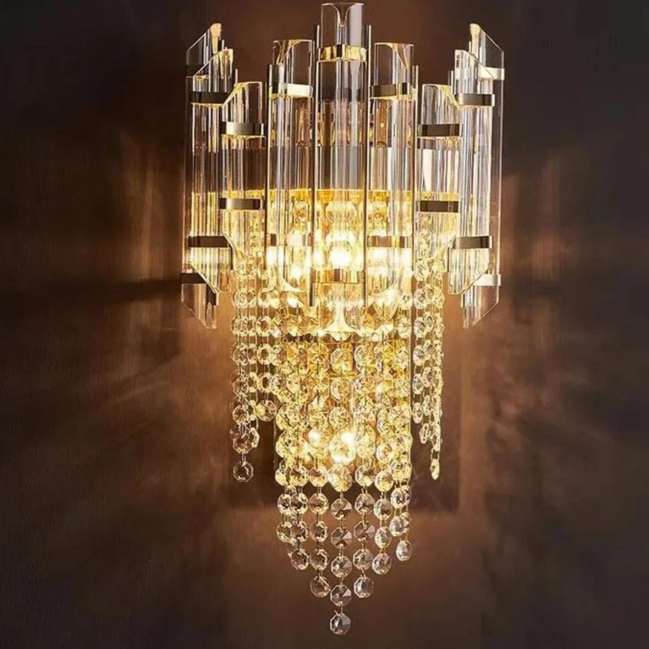 Luxury Crystal Wall Lamp